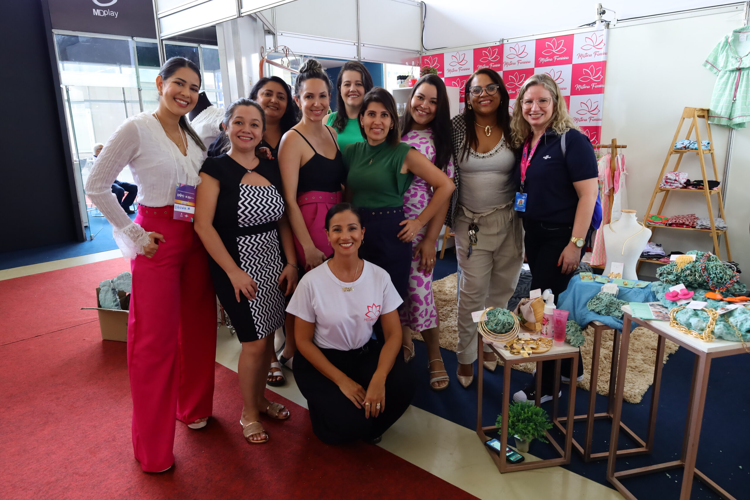 Estande Colaborativo Projeto Mistura Feminina